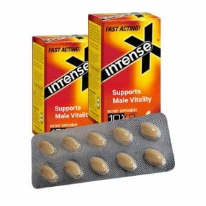 20 Pillen Herbal Intense 40mg aus der Produktlinie Herbal Yellow der Marke Herbal200 für die männliche Vitalität.